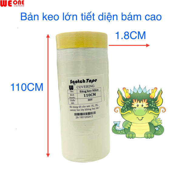 Băng keo nilon kỹ thuật chuyên dụng cho ô tô xe máy xây dựng