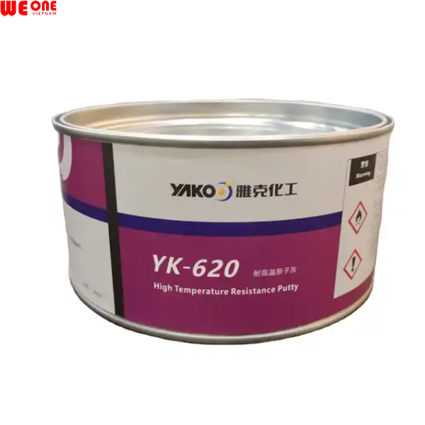 Bột trét bả chịu nhiệt YK620 chuyên cho sơn tĩnh điện và lắp capo ô tô
