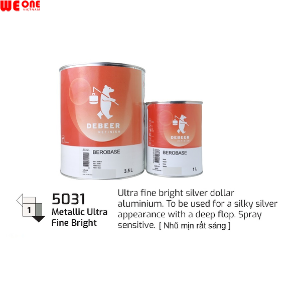 MM5031 Nhũ siêu mịn sáng