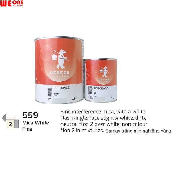 MM559 Camay trắng mịn
