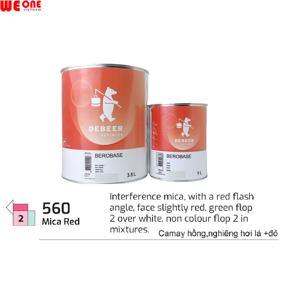 MM560 Màu camay hồng