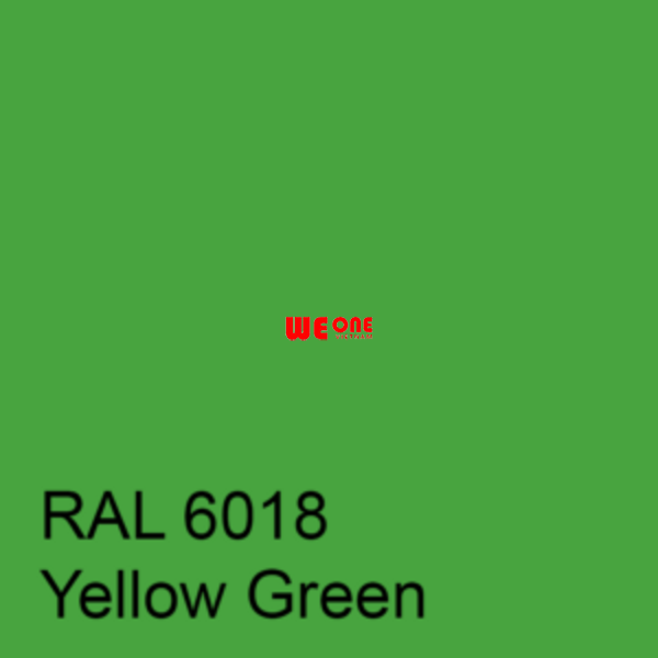 RAL 6018 Sơn quảng cáo 2K bóng hoặc mờ